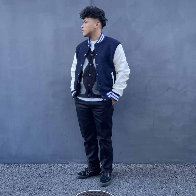 DIGAWEL Varsity Jacket( URU TOKYO×DIGAWEL ) (Navy) DWWA049 公式通販