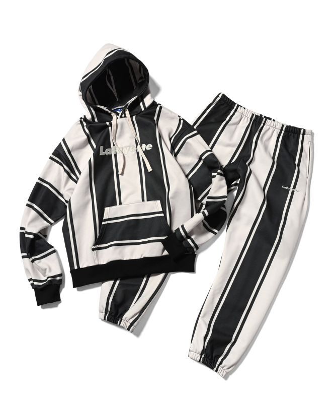 LFYT MEXICAN STRIPE Lafayette LOGO HOODIE (BLACK) LS230501 公式通販