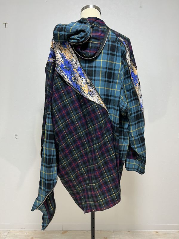 KIDILL ZIP SHIRT (BLUE CHECK) KL692 公式通販
