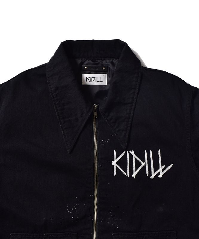 MINEDENIM × KIDILL VIETNAM JACKET - DISTRESSED DENIM - EMBROIDERY