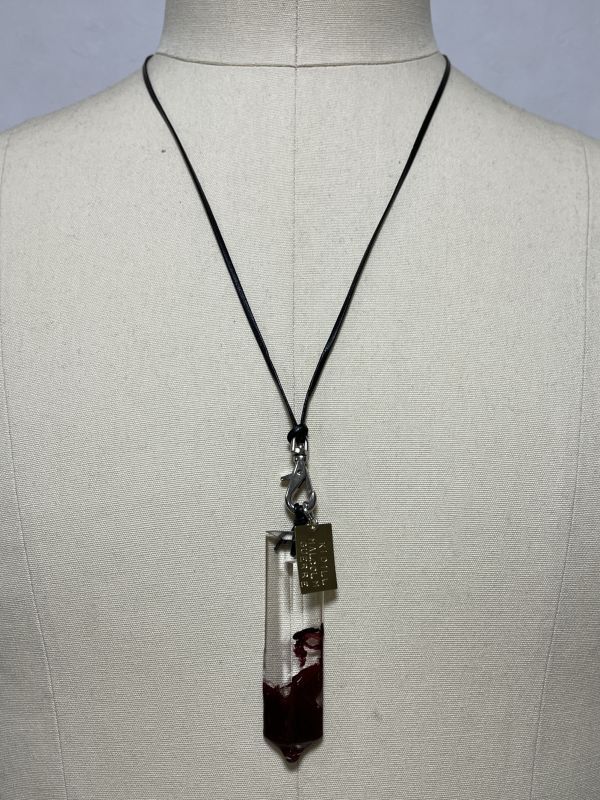 KIDILL CRYSTAL BLOOD NECKLACE SMALL - COLLABORATION WITH MALCOLM ...