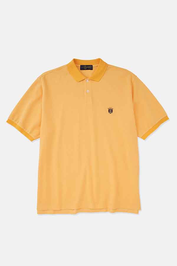 画像1: DIGAWEL  CRST Polo Shirts (Yellow) (1)