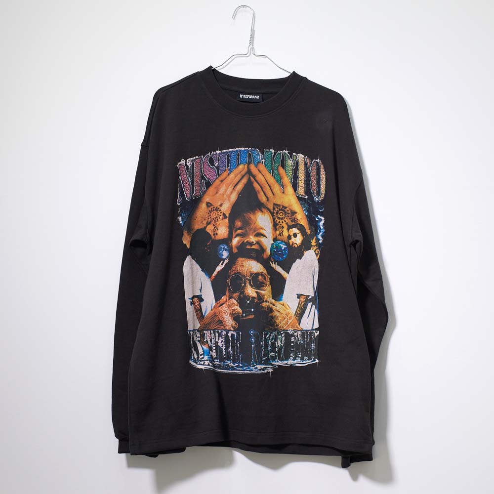 NISHIMOTO IS THE MOUTH RAP L/S TEE BLACK NIM M 公式通販