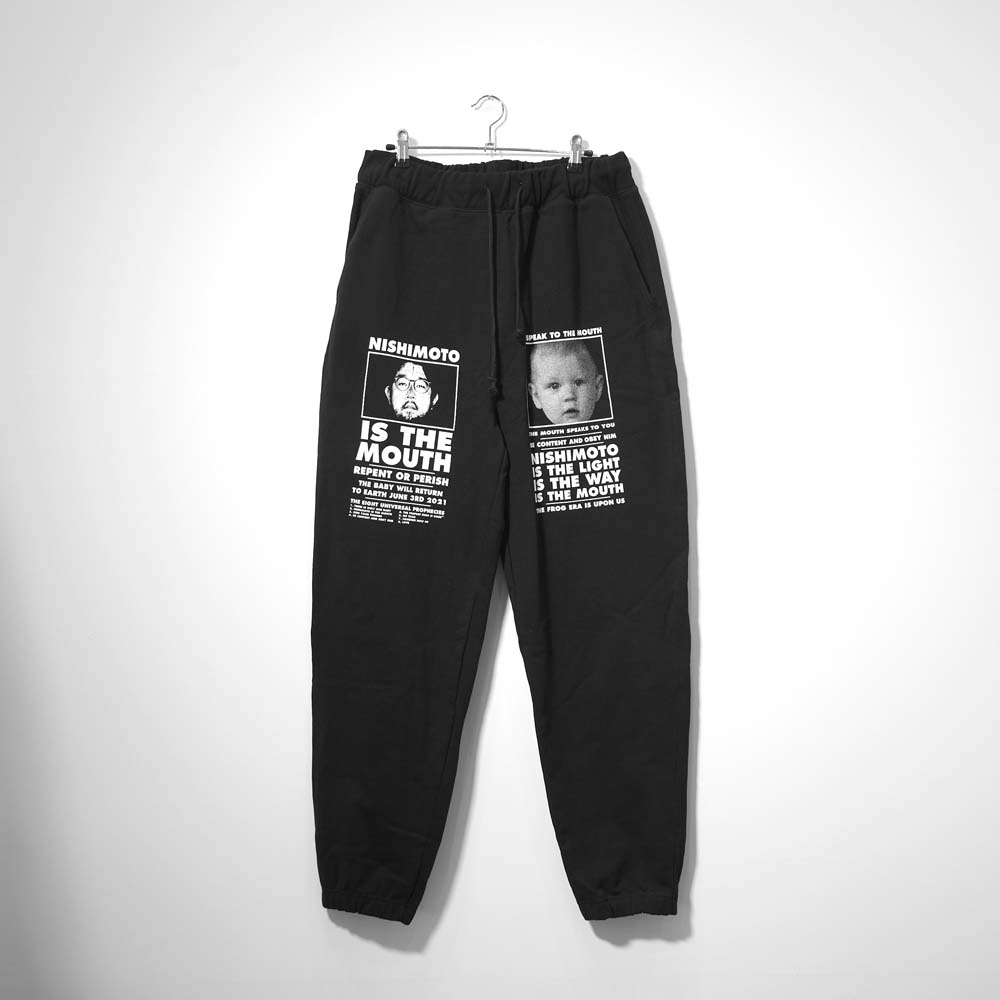NISHIMOTO IS THE MOUTH CLASSIC SWEAT PANTS (BLACK) NIM-L15C 公式通販