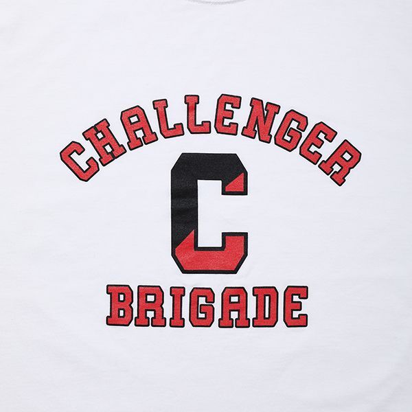 CHALLENGER COLLEGE TEE (WHITE) CLG-TS 023-002 公式通販