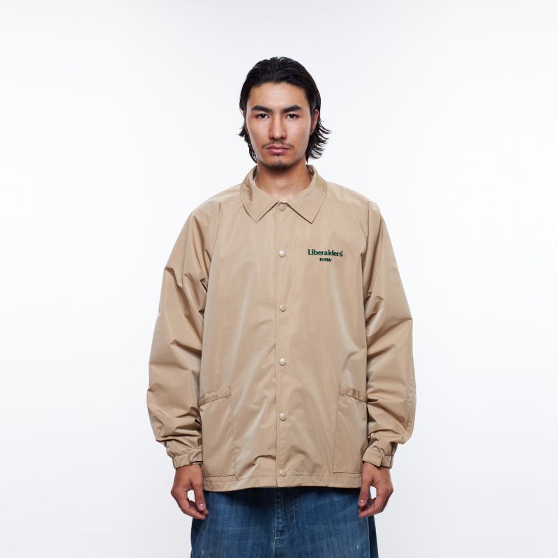 Liberaiders OG EMBROIDERY COACH JACKET (SAND) 760082301 公式通販