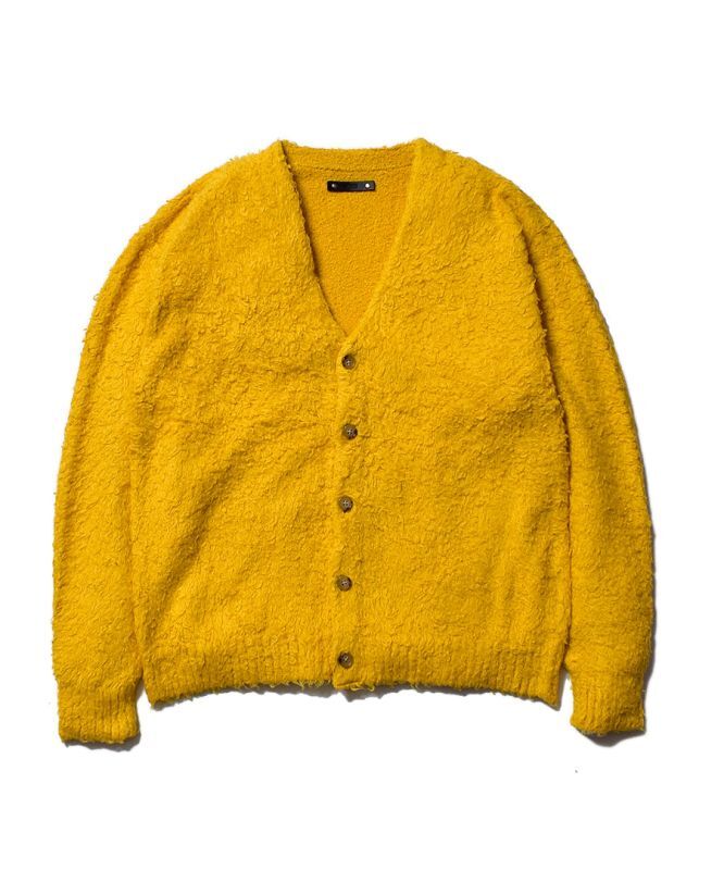 MINEDENIM Shaggy Cotton Knit Cardigan (YEL) 2303-6001 公式通販