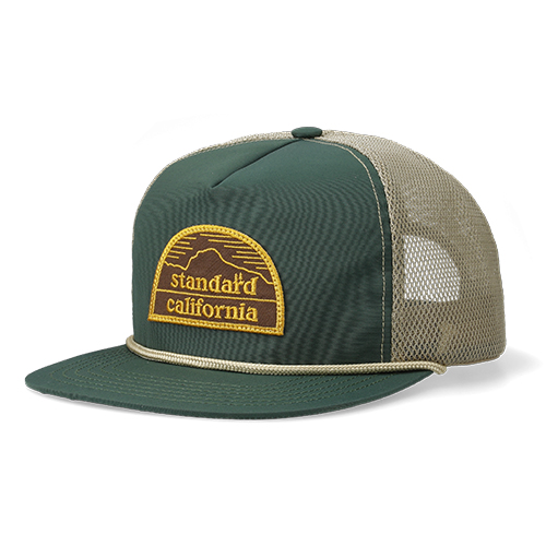 STANDARD CALIFORNIA SD Outdoor Logo Patch Mesh Cap (Green 