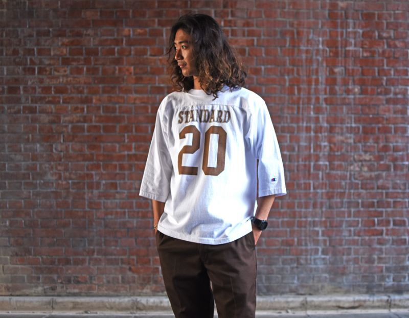 STANDARD CALIFORNIA CHAMPION × SD T1011 Football T (White) 公式通販