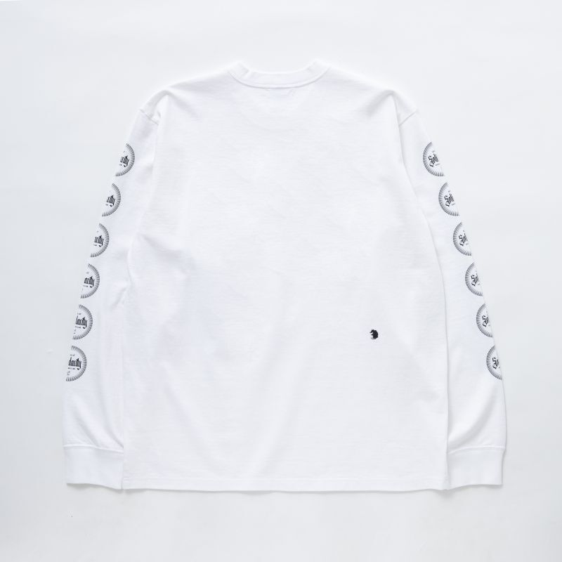 RATS SOLIDARITY SLEEVE WHEEL L/S TEE (WHITE) 23'RTC-0202 公式通販