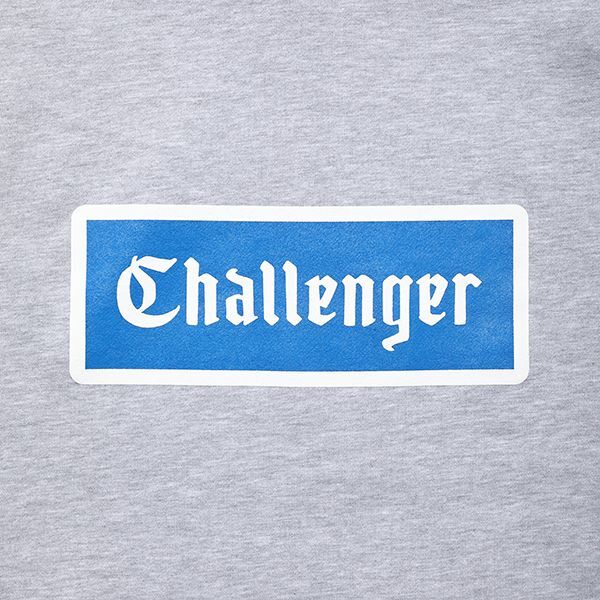 プルオーバーパーカーCHALLENGER LOGO PATCH HOODIE チャレンジャー