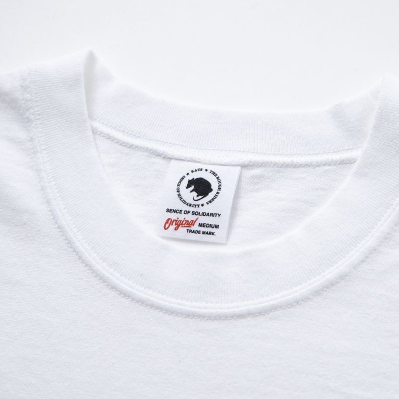 RATS SOLIDARITY SLEEVE WHEEL L/S TEE (WHITE) 23'RTC-0202 公式通販