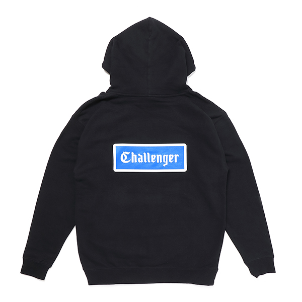 CHALLENGER LOGO PATCH HOODIE (BLACK) CLG-SW 023-003 公式通販