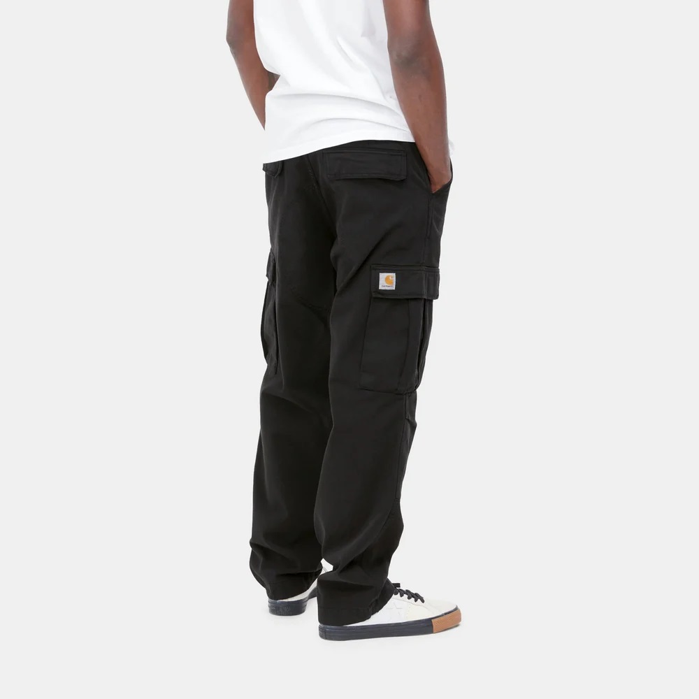carhartt cargo trousers black