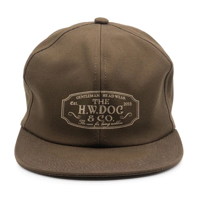 画像1: THE H.W.DOG&CO.  TRUCKER CAP (BROWN) (1)