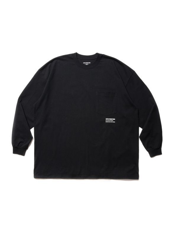 COOTIE Open End Yarn Error Fit L/S Tee (Black) CTE-23S316 公式通販