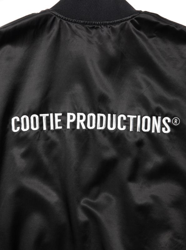 COOTIE C/R Satin Embroidery Blouson (Black) CTE-23S208 公式通販