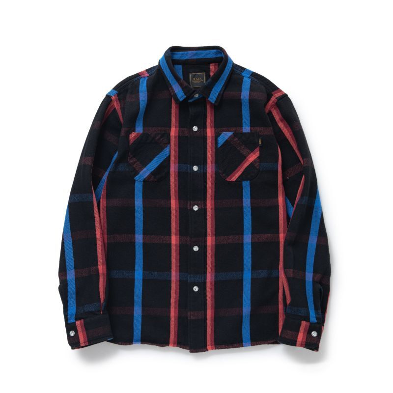 RATS COTTON CHECK SHIRT BLACK CHECK 'RS 公式通販