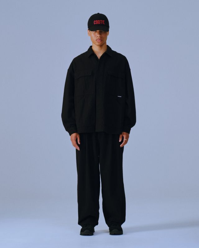 COOTIE Silk Nep Work Jacket (Black) CTE-23S204 公式通販