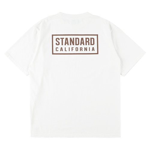 朱XL スタンダードカリフォルニア ヘヴィーウェイト ボックス ロゴ Tシャツ