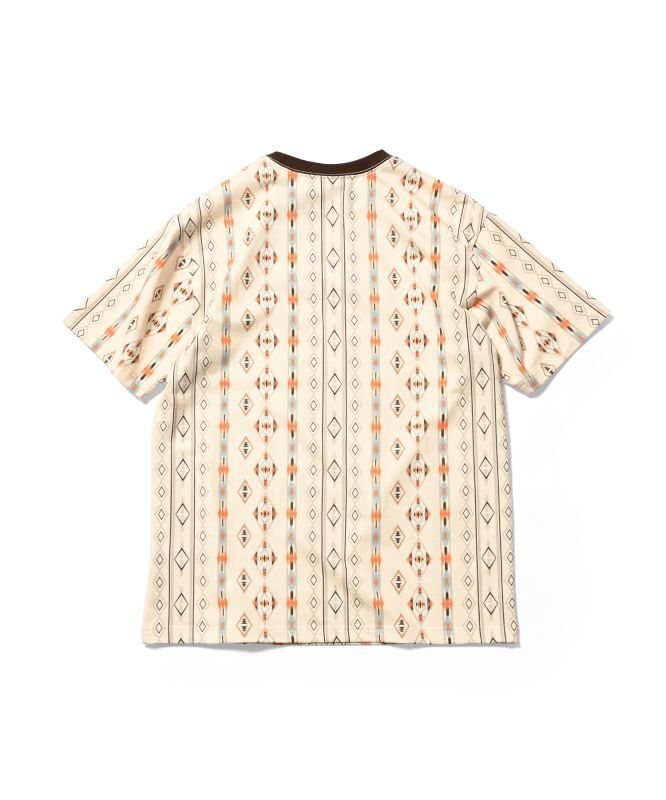 LFYT NAVAJO NAITIVE PATTERN Lafayette LOGO TEE SAND LS