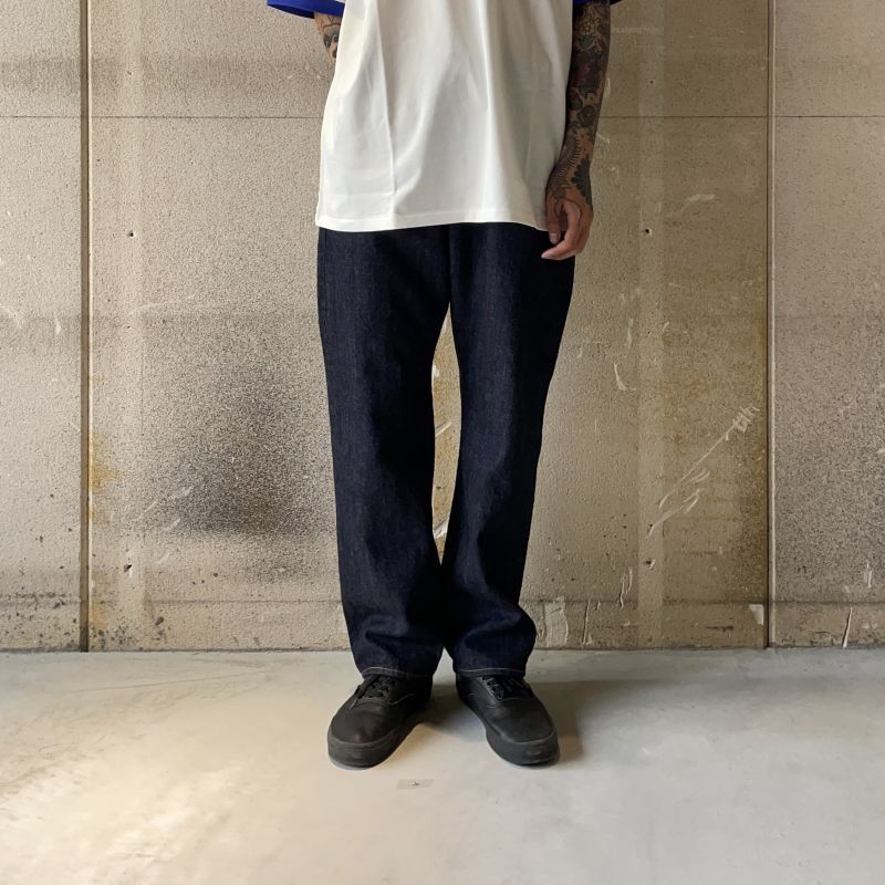 RADIALL KUSTOM 350B - STRAIGHT FIT PANTS (Deep Indigo) RAD-DNM 