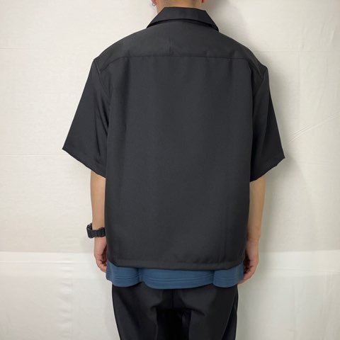 COOTIE Polyester Twill Fly Front S/S Shirt (Black) CTE-23S408 公式通販
