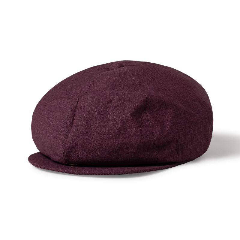 画像1: INTERBREED  Washed Newsboy Hat (Brown) (1)