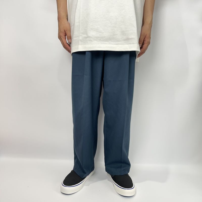 COOTIE T/W 2 Tuck Easy Pants (Smoke Navy) CTE-23S105 公式通販