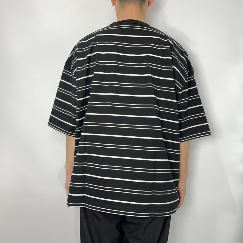 COOTIE Supima Border Oversized S/S Tee (Black) CTE-23S315 公式通販