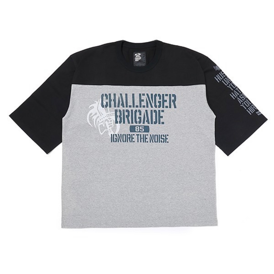 CHALLENGER】Q/S ARMY FOOTBALL Tシャツ【L】-