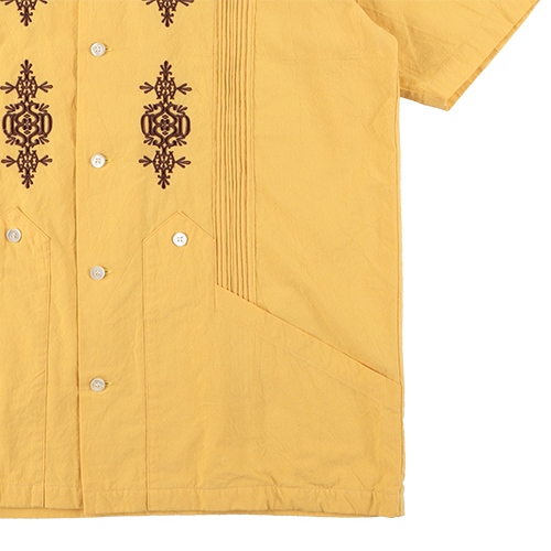 STANDARD CALIFORNIA SD Guayabera Shirt (Yellow) SHOSA220 公式通販