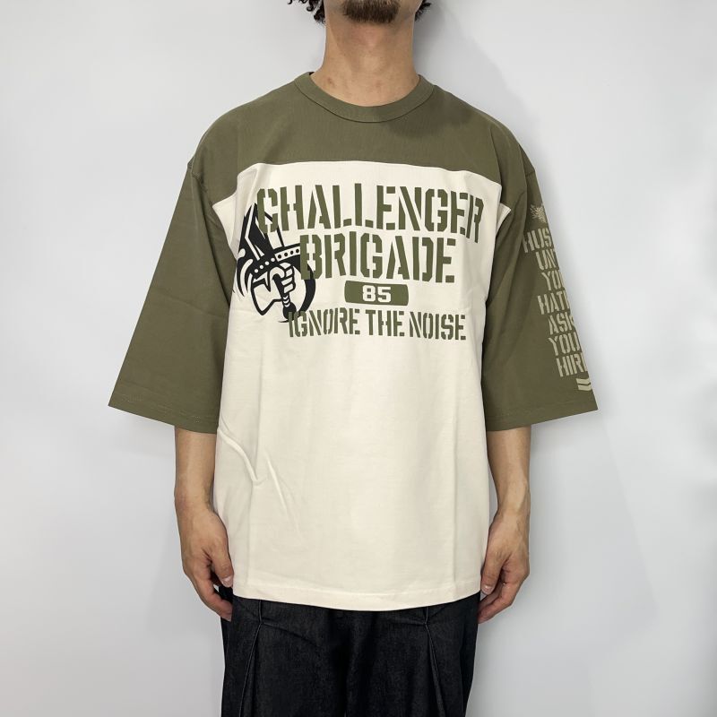 CHALLENGER】Q/S ARMY FOOTBALL Tシャツ【L】長瀬智也 - Tシャツ