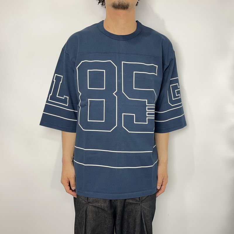 CHALLENGER チャレンジャー Q/S 85 FOOTBALL TEEメンズ - Tシャツ