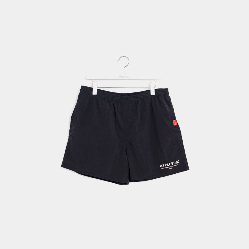 画像1: APPLEBUM  Active Nylon Shorts (Black) (1)