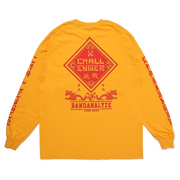 CHALLENGER BD 2023 TOUR L/S TEE (YELLOW) CLG-TS 023-041 公式通販