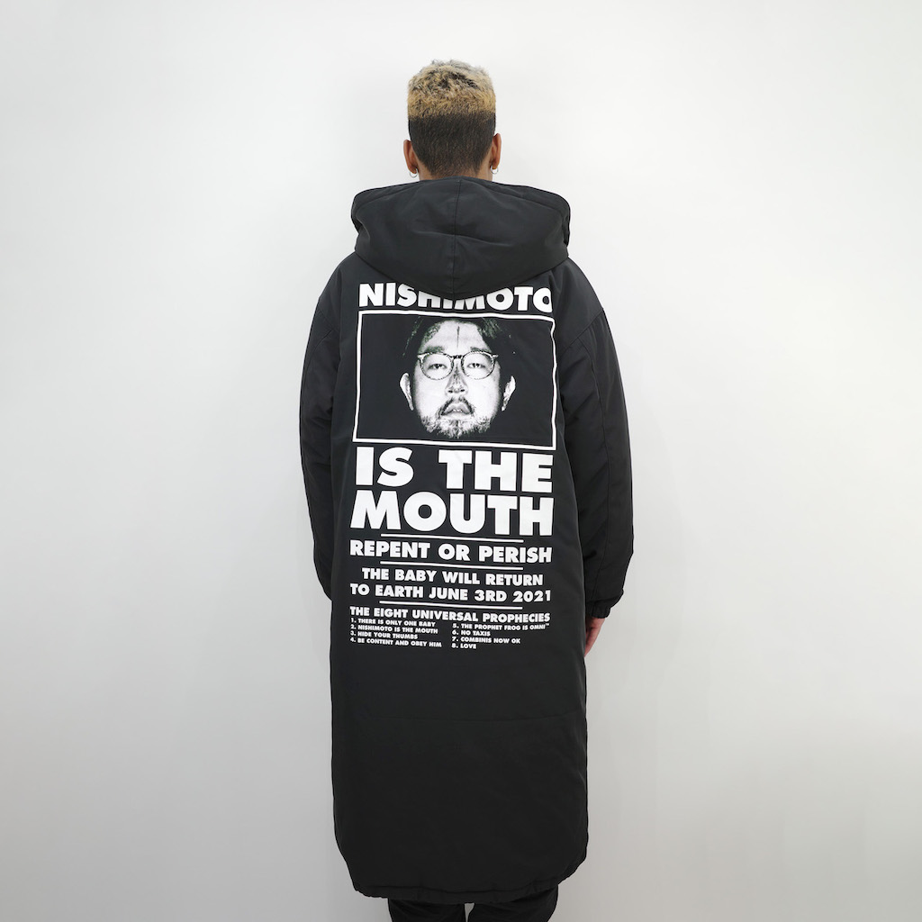 NISHIMOTO IS THE MOUTH CLASSIC BENCH COAT (BLACK) NIM-O05 公式通販