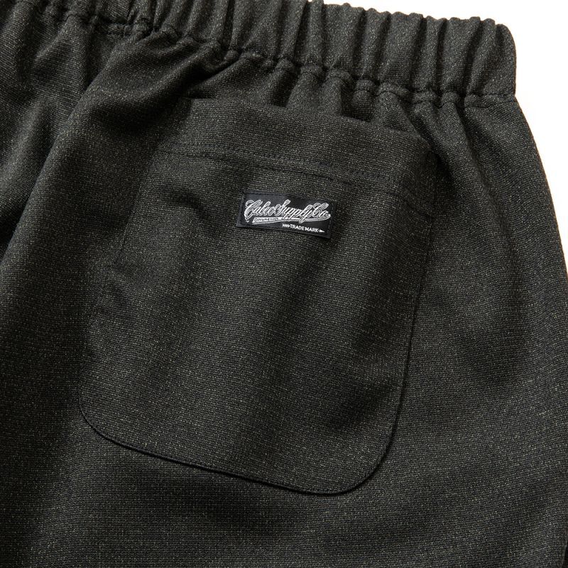 CALEE Mix tweed jersey type relax pants (Black) CL-23SS089 公式通販