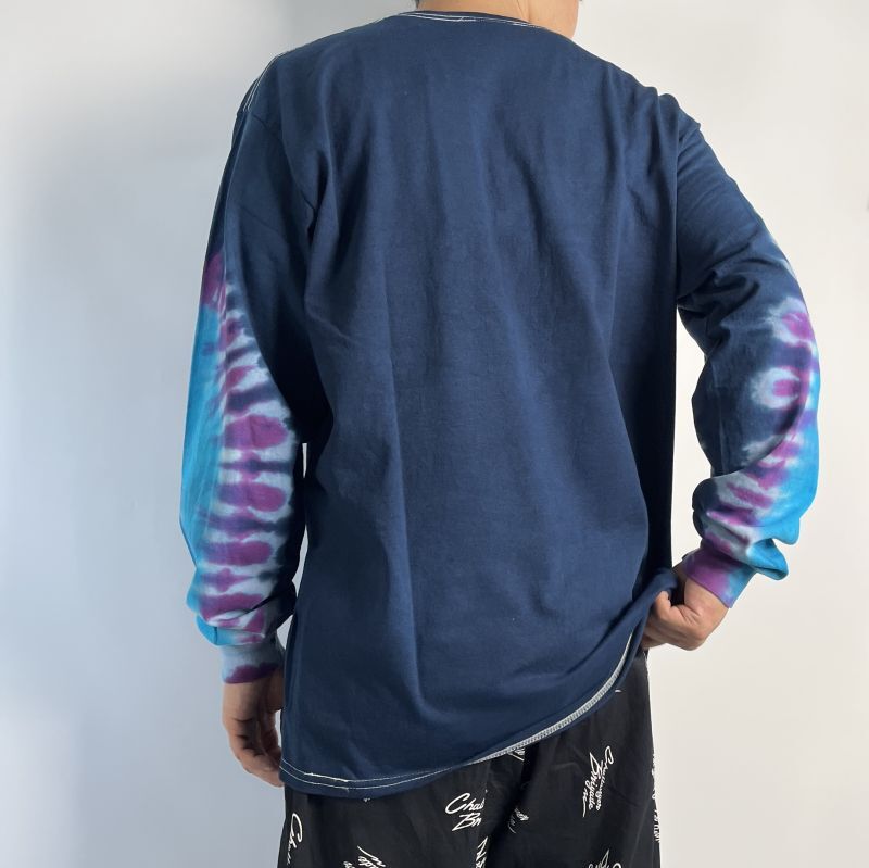 セールオファー 【CHALLENGER】L/S TIE DYE LOGO TEE XL 【新品