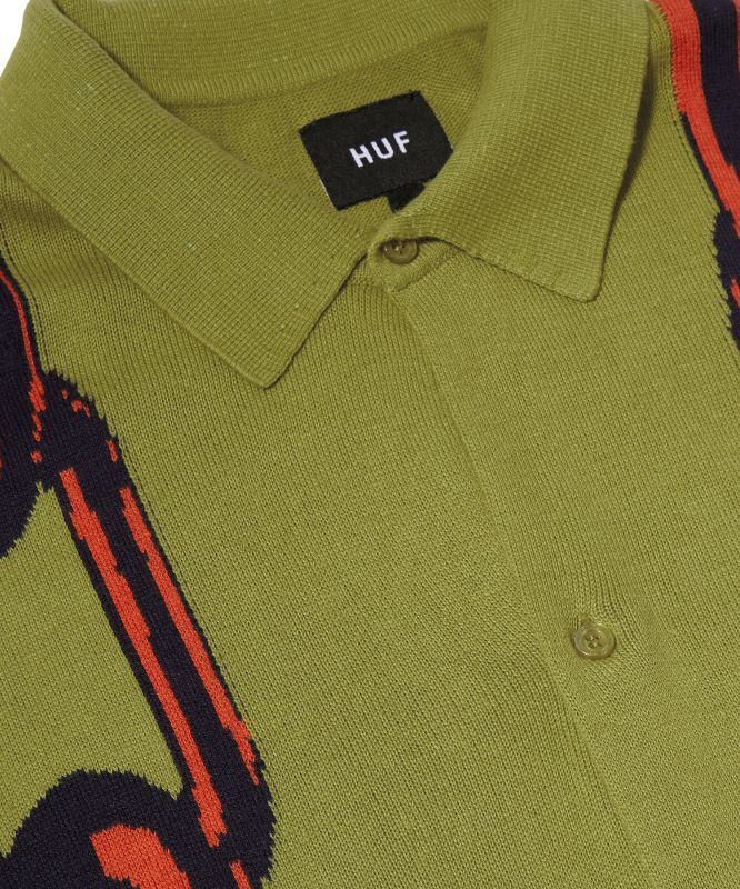 HUF LINKED KNIT SWEATER (GREEN) KN00449SU23 公式通販 HUF LINKED KNIT SWEATER (GREEN) KN00449SU23 公式通販