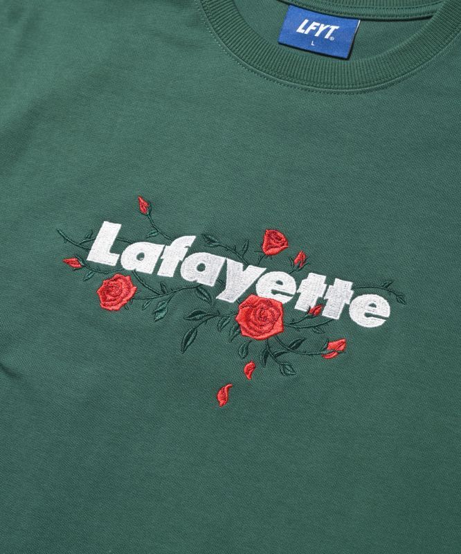 LFYT Lafayette ROSE LOGO TEE (GREEN) LS230124 公式通販