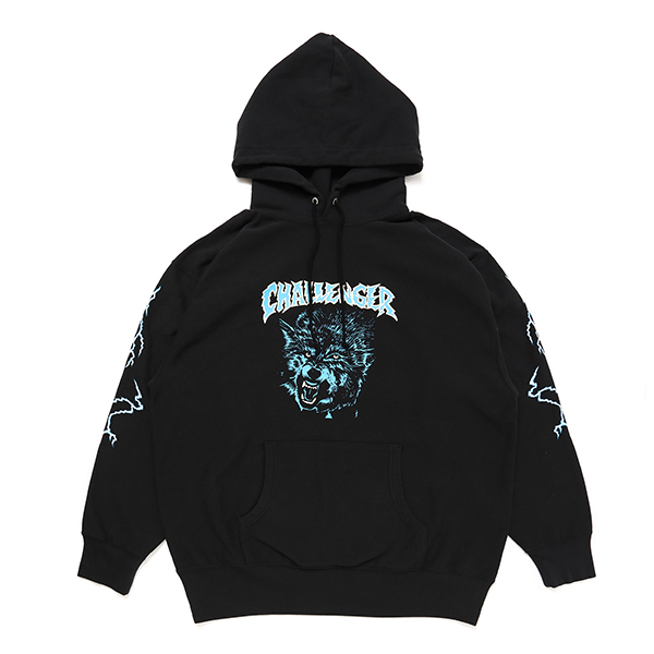 CHALLENGER THUNDER WOLF HOODIE (BLACK) CLG-SW 023-007 公式通販