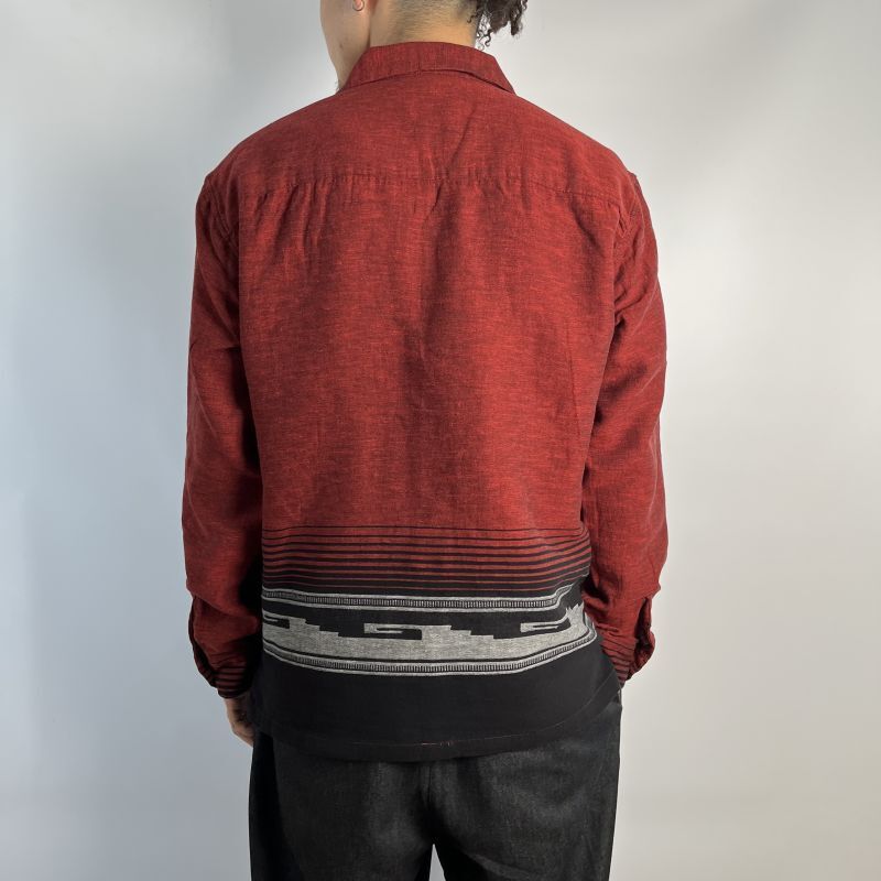 RATS NATIVE JAQUARD SHIRT (RED) 23' RS-0309A 公式通販