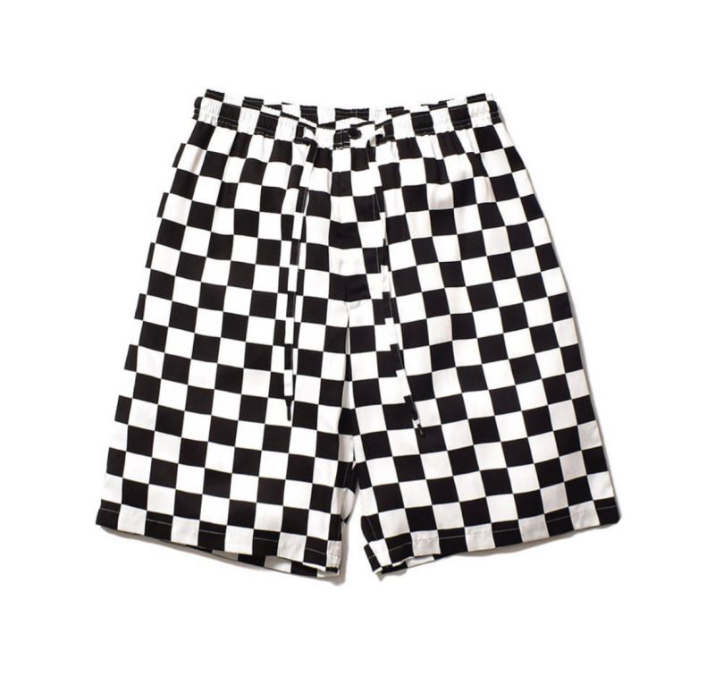 MINEDENIM CU.Denim Checker flag Surf Shorts flag Surf Shorts (WPT