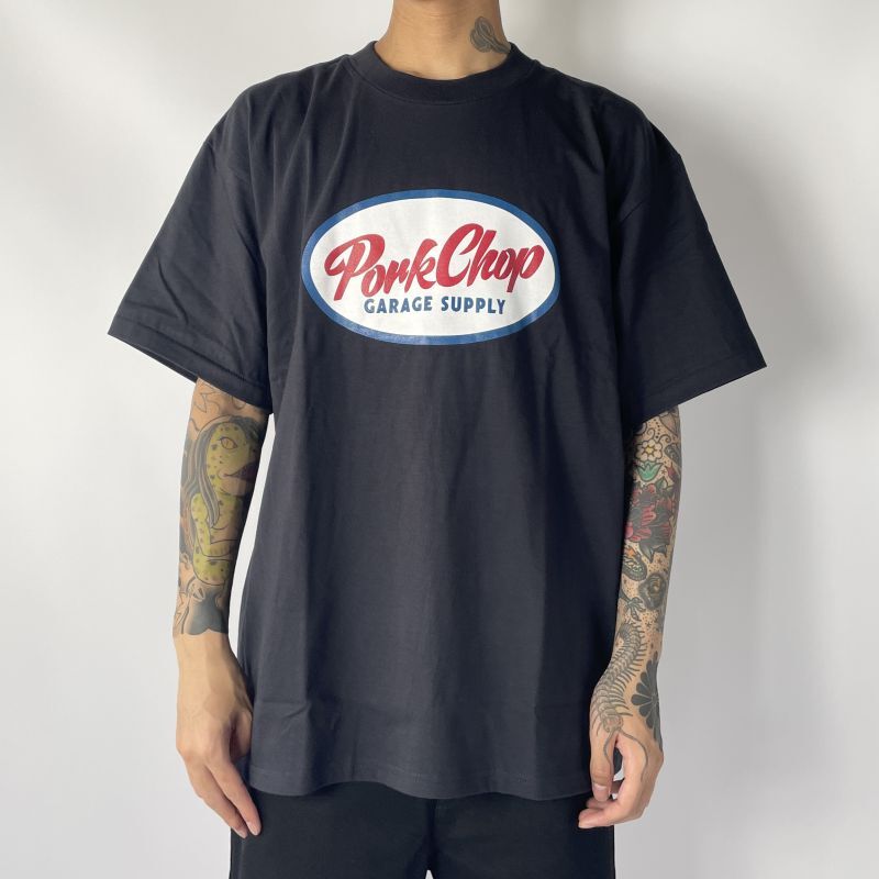 PORKCHOP GARAGE SUPPLY 】 PC ROD TEE ( ワイドシルエット