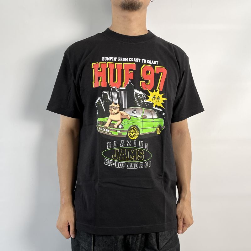 HUF BLAZING JAMS TEE (BLACK) TS02028SU23 公式通販