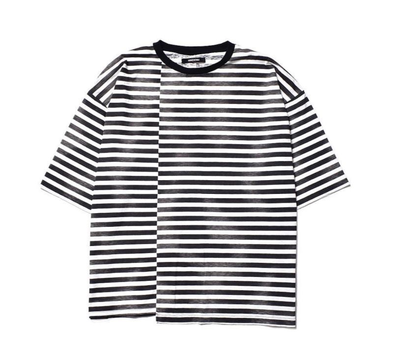 MINEDENIM Hazy Border Uneven Loose T-SH (WPT) 2306-6001 公式通販
