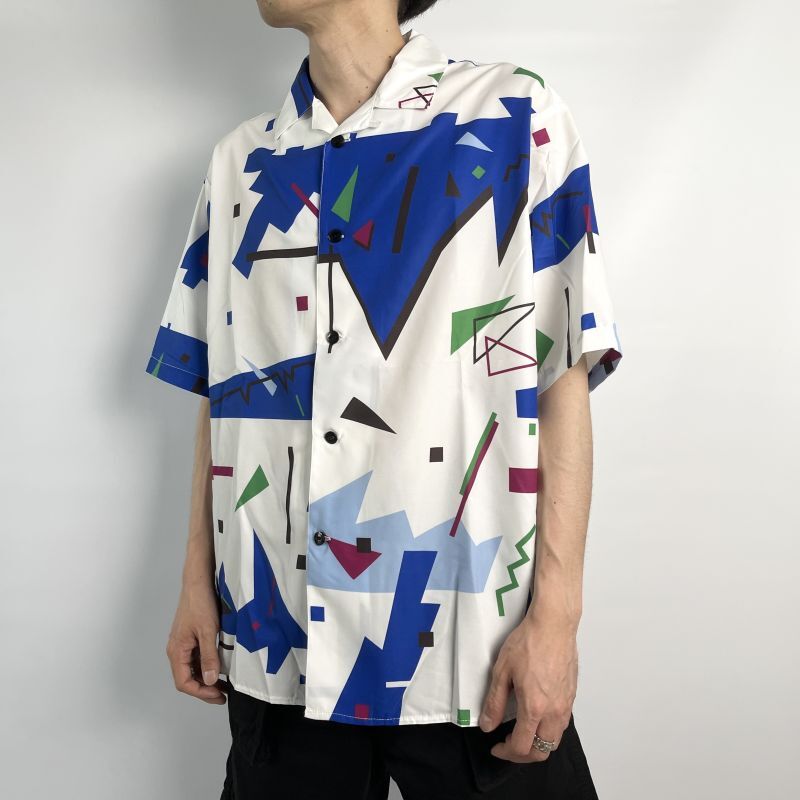 CHALLENGER S/S 80'S PRINTED SHIRT (WHITE) CLG-SH 023-005 公式通販