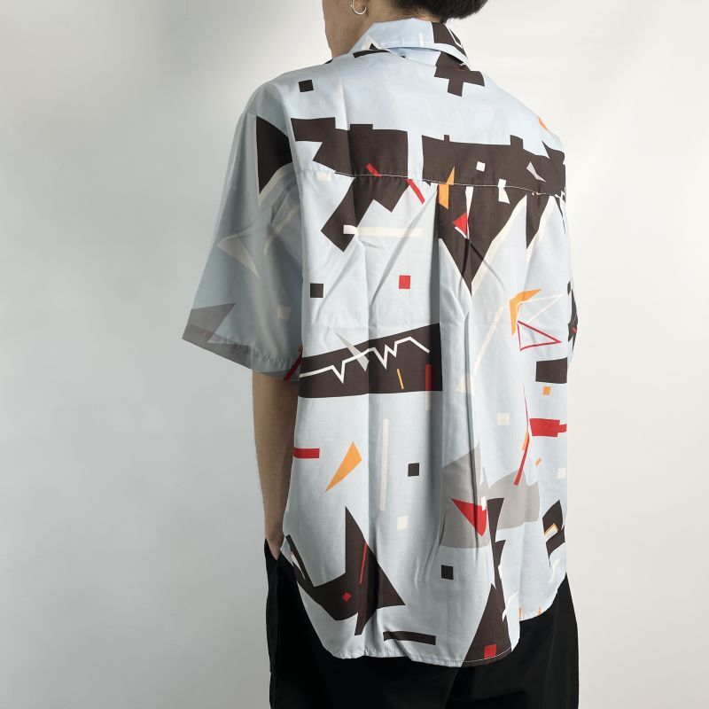 CHALLENGER S/S 80'S PRINTED SHIRT (LT BLUE) CLG-SH 023-005 公式通販