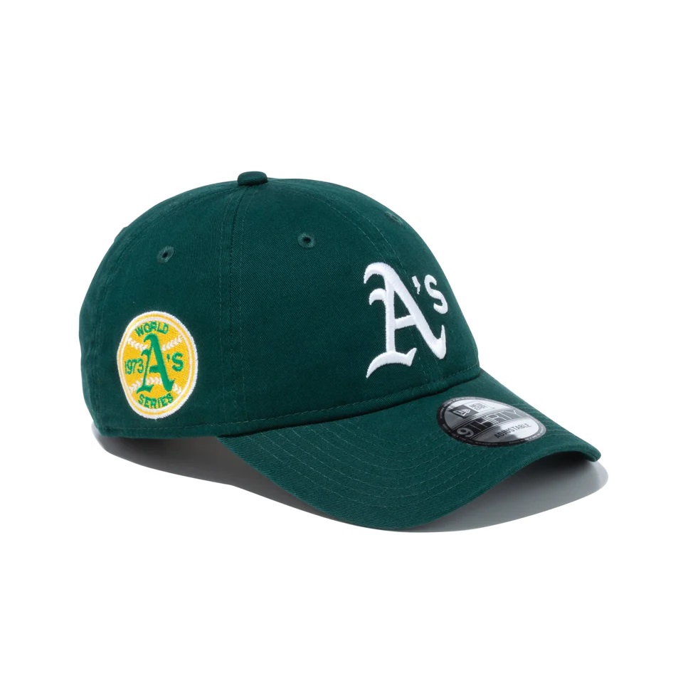 NEW ERA 9THIRTY MLB Side Patch オークランド・アスレチックス ダーク ...